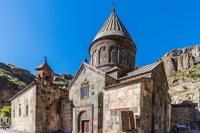 Day trip to: Garni and Geghard - Geghard Monastery, carved into the cliffs