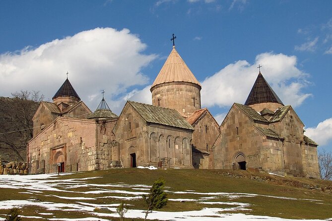 From Yerevan:Sevan, Dilijan, Haghartsin, Goshavank, Lake Parz - Lunch, buses, and the pace of the day