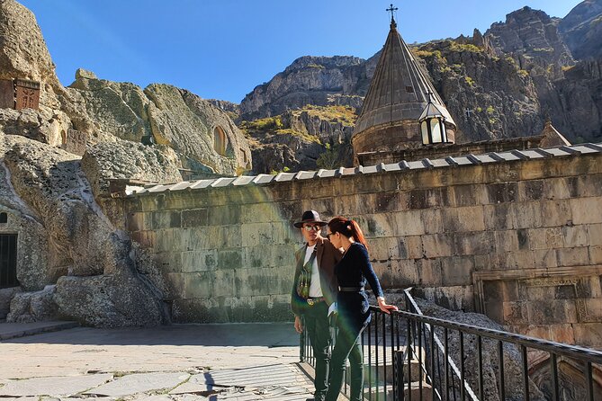 Garni and Geghard Half-Day Private Tour - Geghard Monastery carved into rock