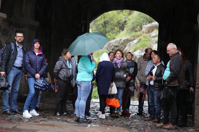 Group Tour: Garni, Symphony of Stones, Geghard, Lavash Baking - Geghard Monastery, the strongest stop on the route