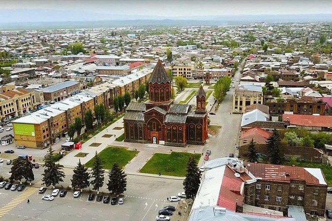 Group Tour: Gyumri (Urban Life museum, Black fortress, old town), Harichavank - Harichavank and the chapel on the broken rock