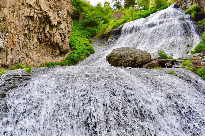 Jermuk(waterfall),Noravank,Wine degustation,Khor Virap - Why this route works from Yerevan
