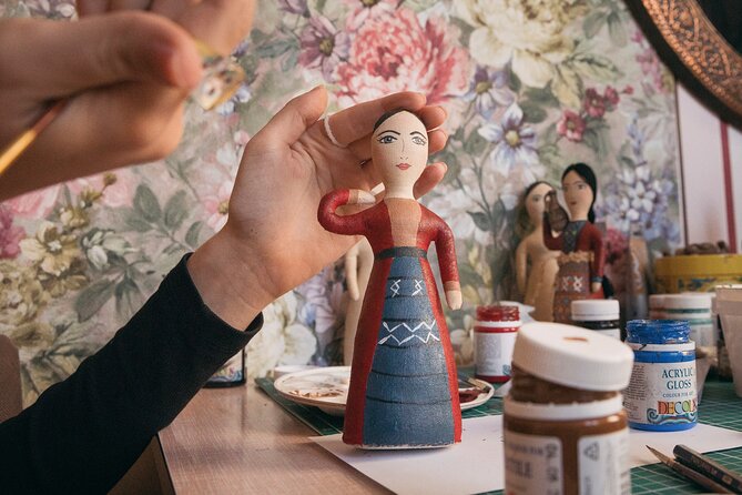 Paint Your Own Traditional Doll - The quieter pace of coffee, tea, and music