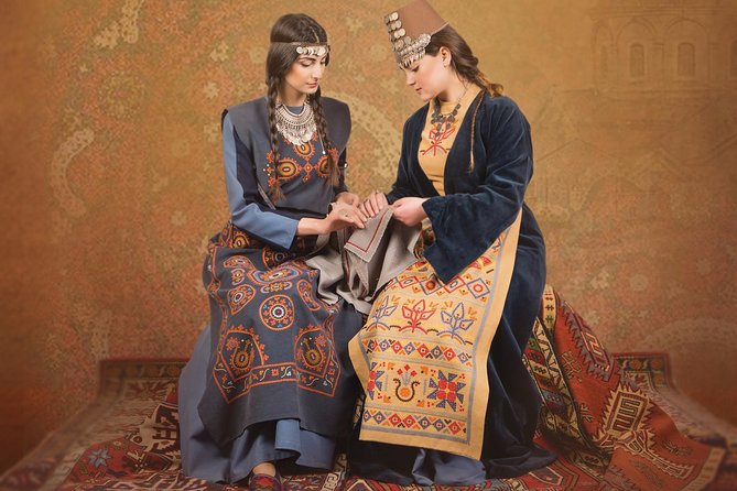 Photoshoot in Armenian garments - Dressing for 18th-century Armenia in central Yerevan