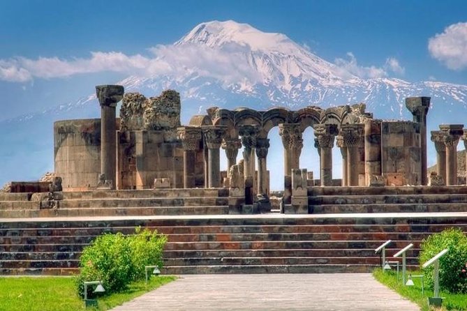 Private tour to Echmiadzin (st Cathedral), Zvartnots, Khor Virap, Garni, Geghard - Khor Virap and the Mount Ararat view