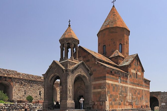 Private Tour to Garni Temple, Geghard & Khor Virap Monasteries, Azat Reservoir - Khor Virap and the view toward Mount Ararat