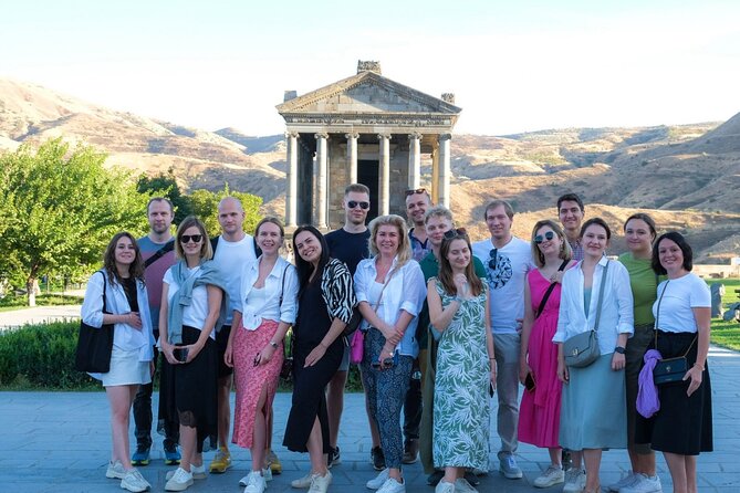 Private tour to Garni Temple, Geghard Monastery, Tsaghkadzor, Kecharis Monastery - Charents Arch and the first Mount Ararat view