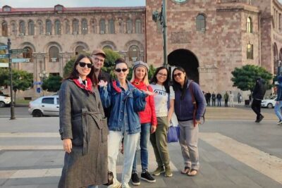 Walking Yerevan City Tour with 5 Wine & 10 years-old brandy