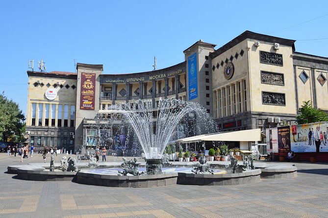 Yerevan: Private Sightseeing Tour - The Opera House brings local life into the route
